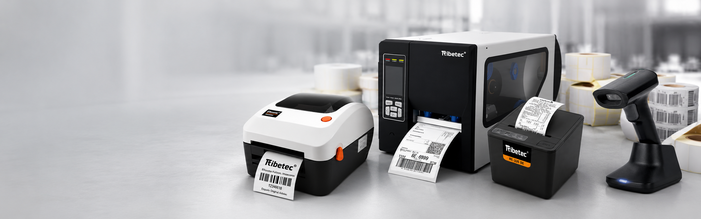 Equipos Ribetec para impresión, identificación y etiquetado
