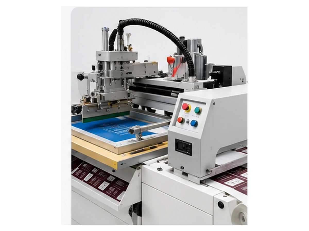 Equipo de serigrafía para etiquetas técnicas, industriales y materiales especiales