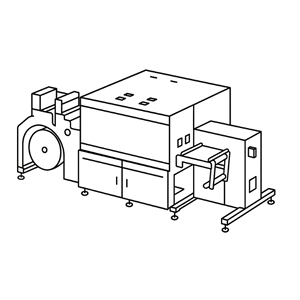 Máquina de impresión digital de etiquetas